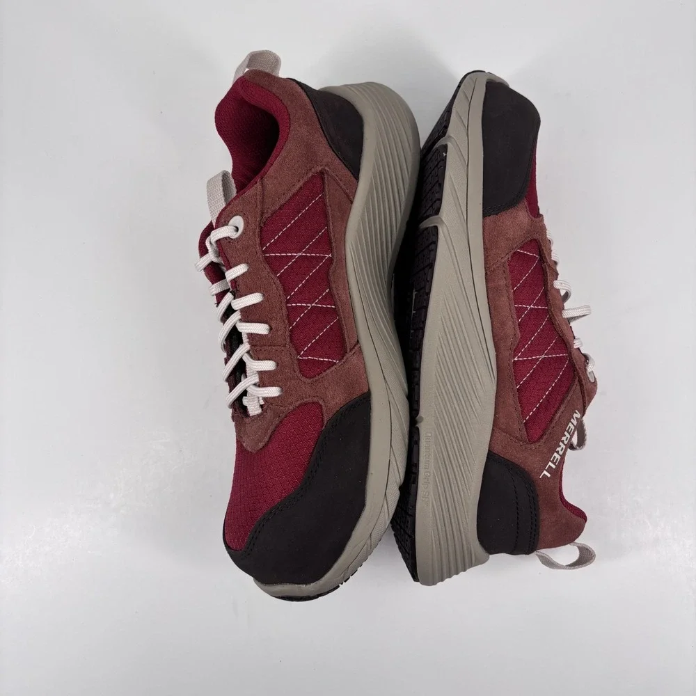 Merrell Alpine Carbon Fiber Toe Work Sneakers Women's US‎ 8.5 Red/Brown J005240
